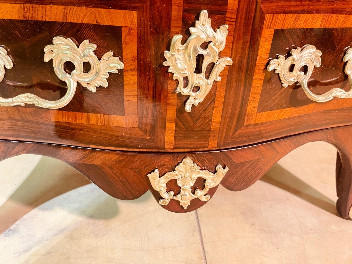 Delorme Stamped Chest Of Drawers, 18th Century -photo-3