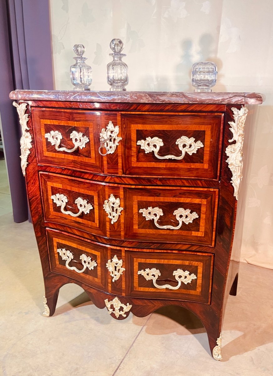 Delorme Stamped Chest Of Drawers, 18th Century -photo-4