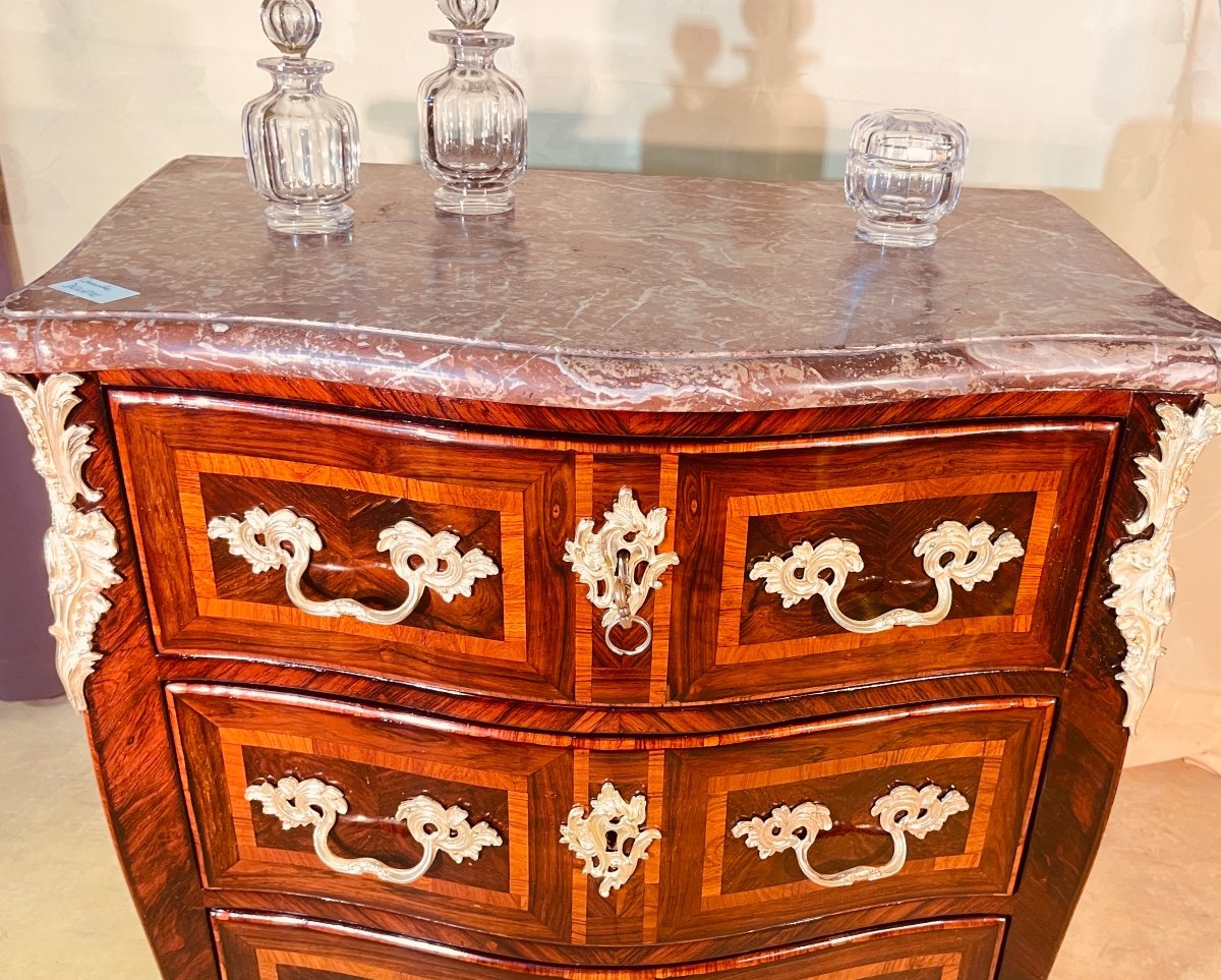 Delorme Stamped Chest Of Drawers, 18th Century -photo-3