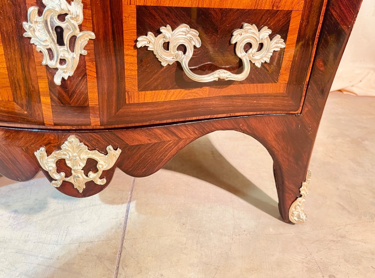 Delorme Stamped Chest Of Drawers, 18th Century -photo-4