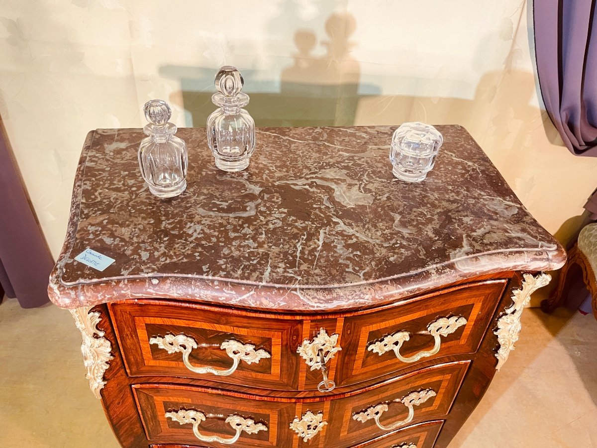 Delorme Stamped Chest Of Drawers, 18th Century -photo-5