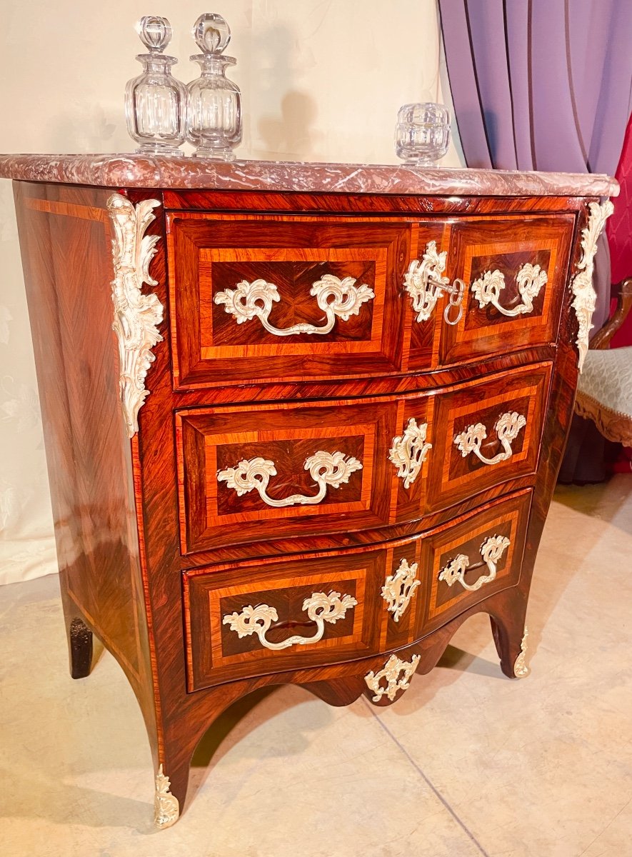 Delorme Stamped Chest Of Drawers, 18th Century -photo-7