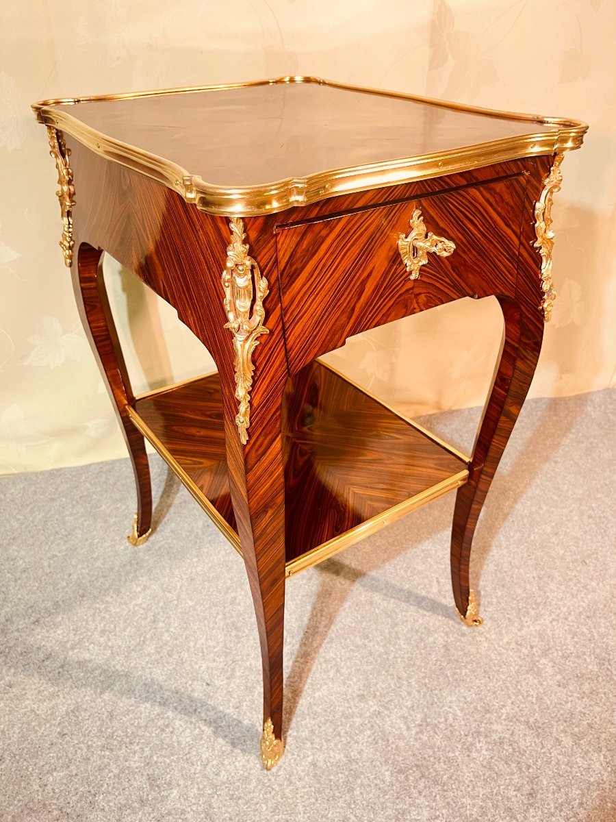 Louis 15 Coffee Table, Early 19th Century 