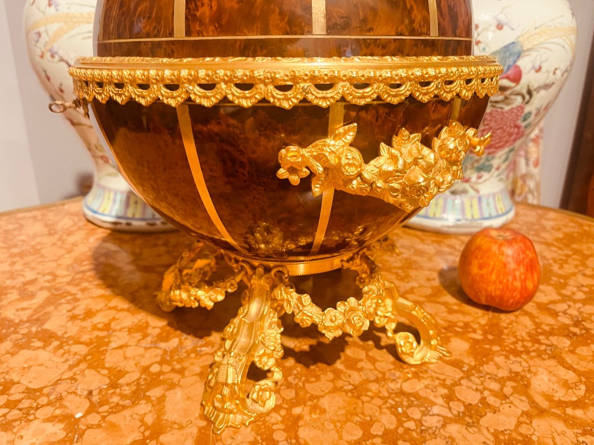 Sublime Spherical Liqueur Cellar, 19th Century -photo-2