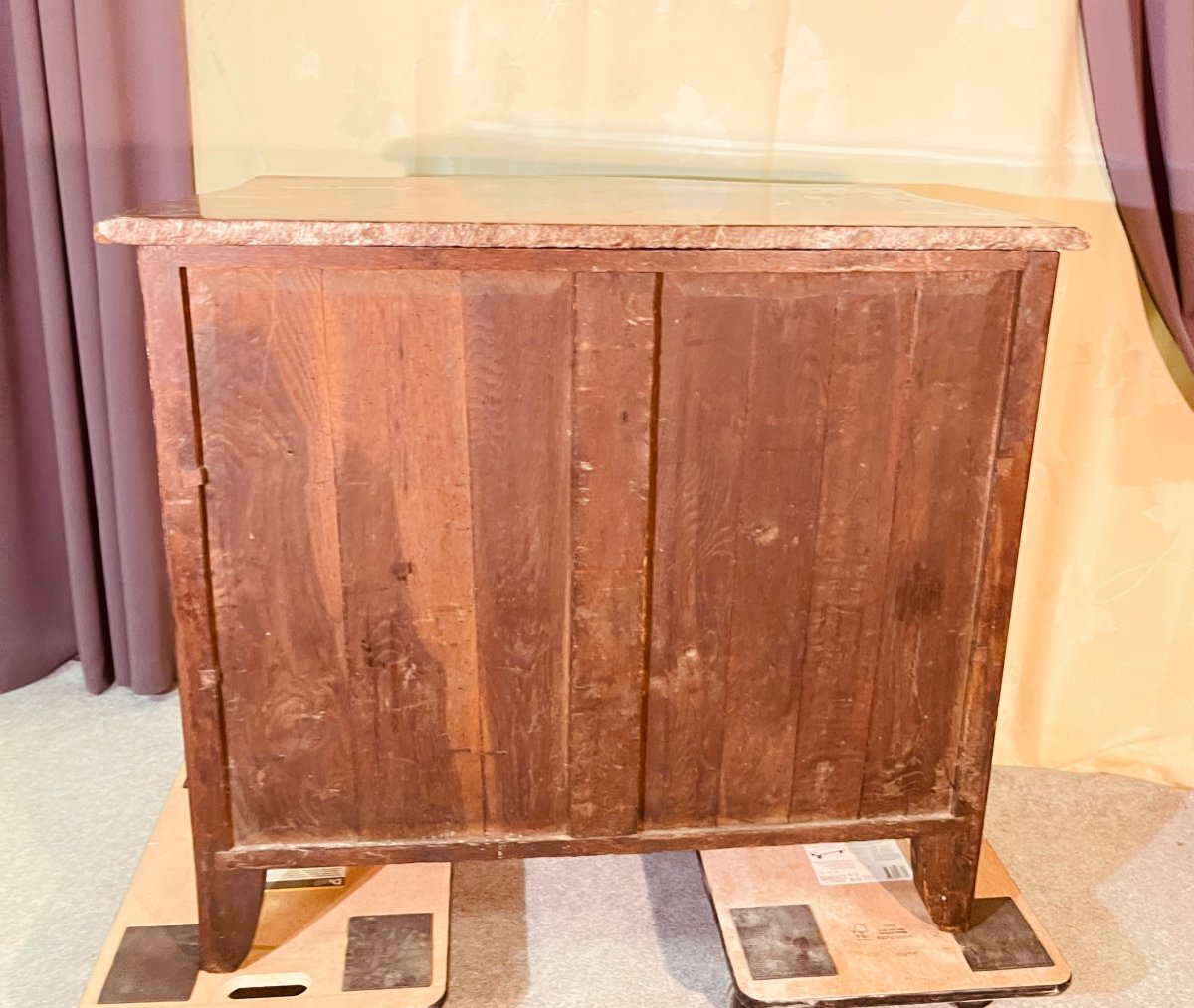 Chest Of Drawers Stamped J. Dubois (1693-1763) 18th Century -photo-5