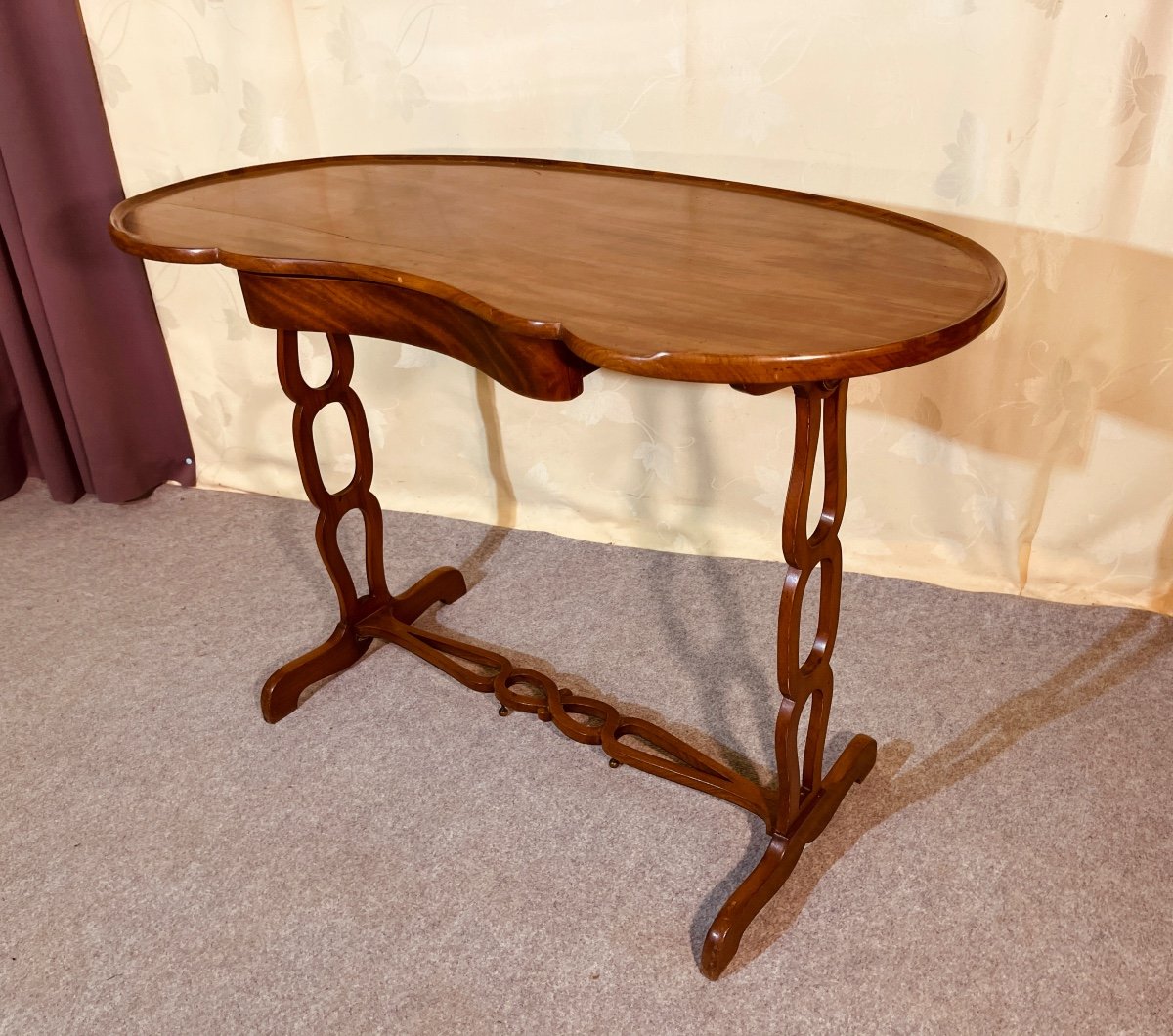 Writing Table, Stamped J. Canabas (1715-1797) 18th Century -photo-3