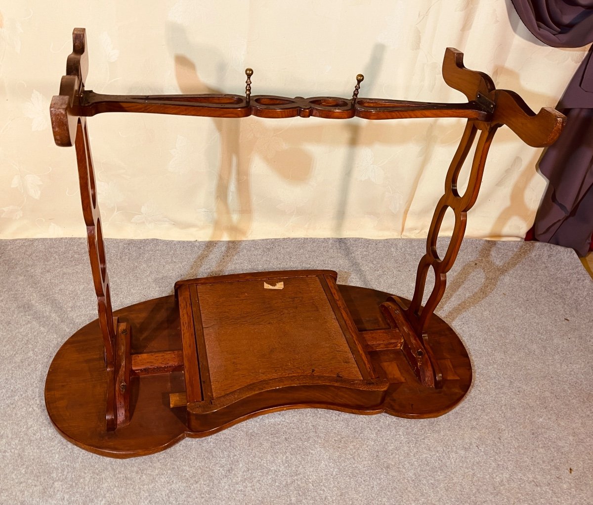 Writing Table, Stamped J. Canabas (1715-1797) 18th Century -photo-1