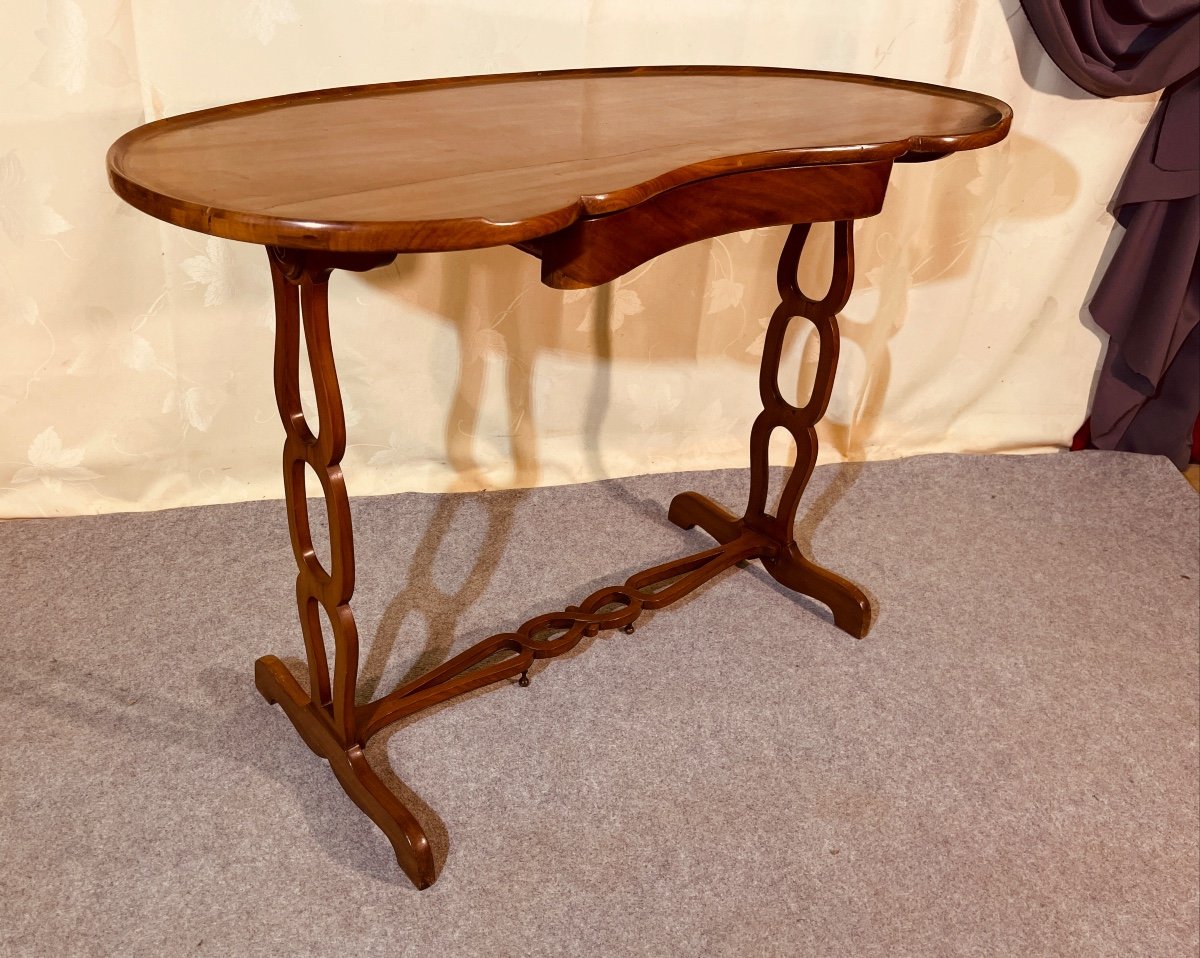 Writing Table, Stamped J. Canabas (1715-1797) 18th Century -photo-2