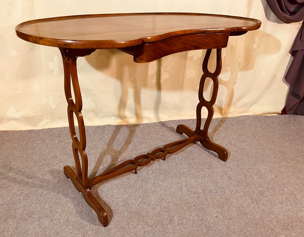 Writing Table, Stamped J. Canabas (1715-1797) 18th Century -photo-5