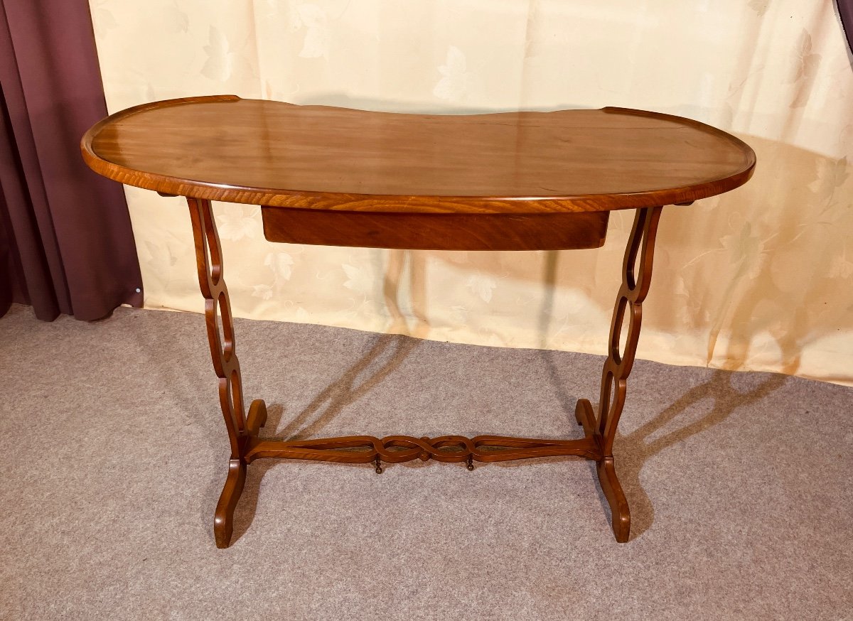 Writing Table, Stamped J. Canabas (1715-1797) 18th Century -photo-7