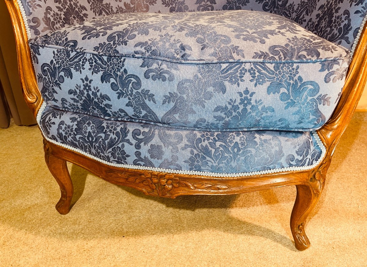 Louis XV Marquise With Cushion, 18th Century -photo-3