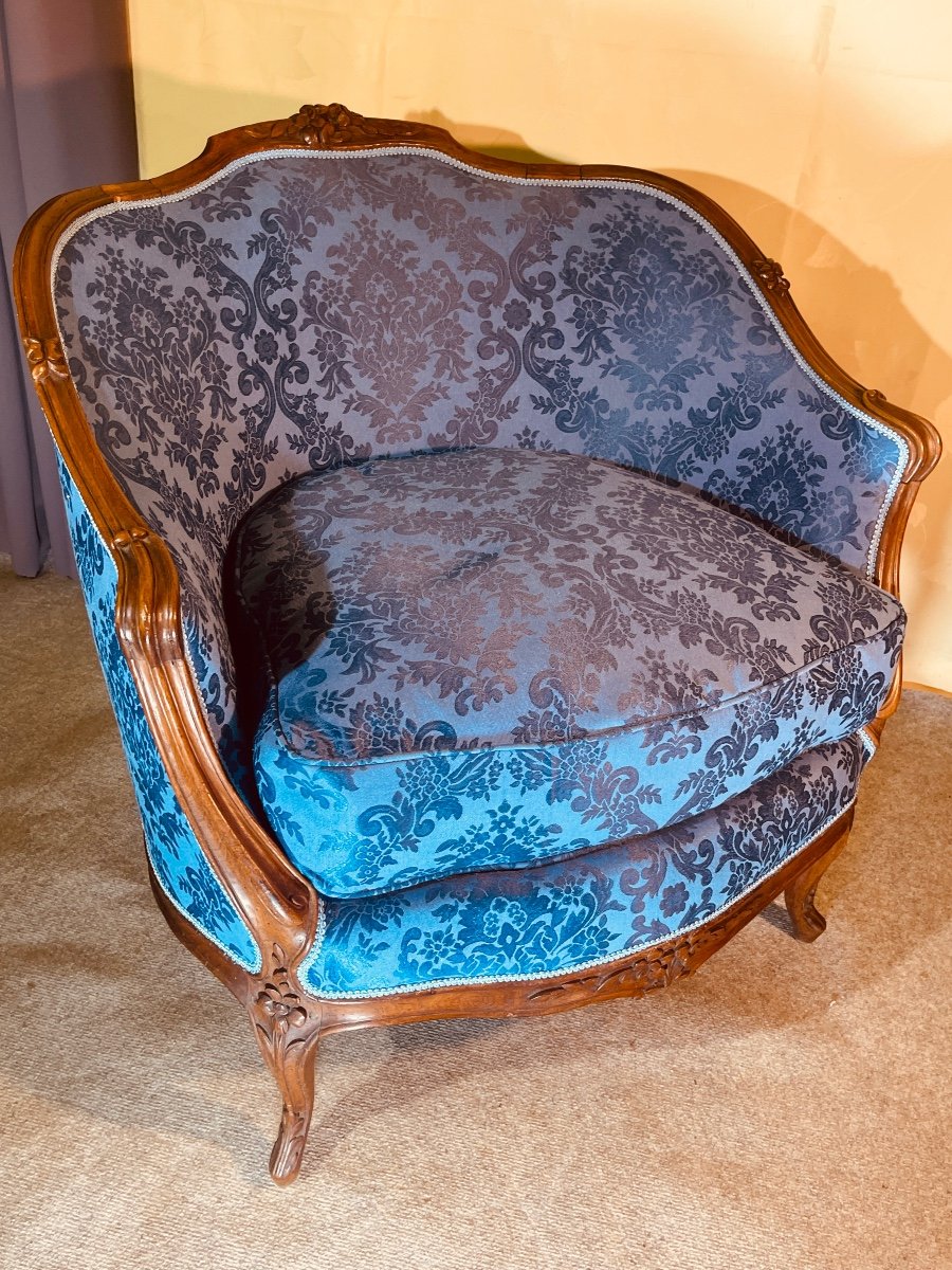 Louis XV Marquise With Cushion, 18th Century -photo-5