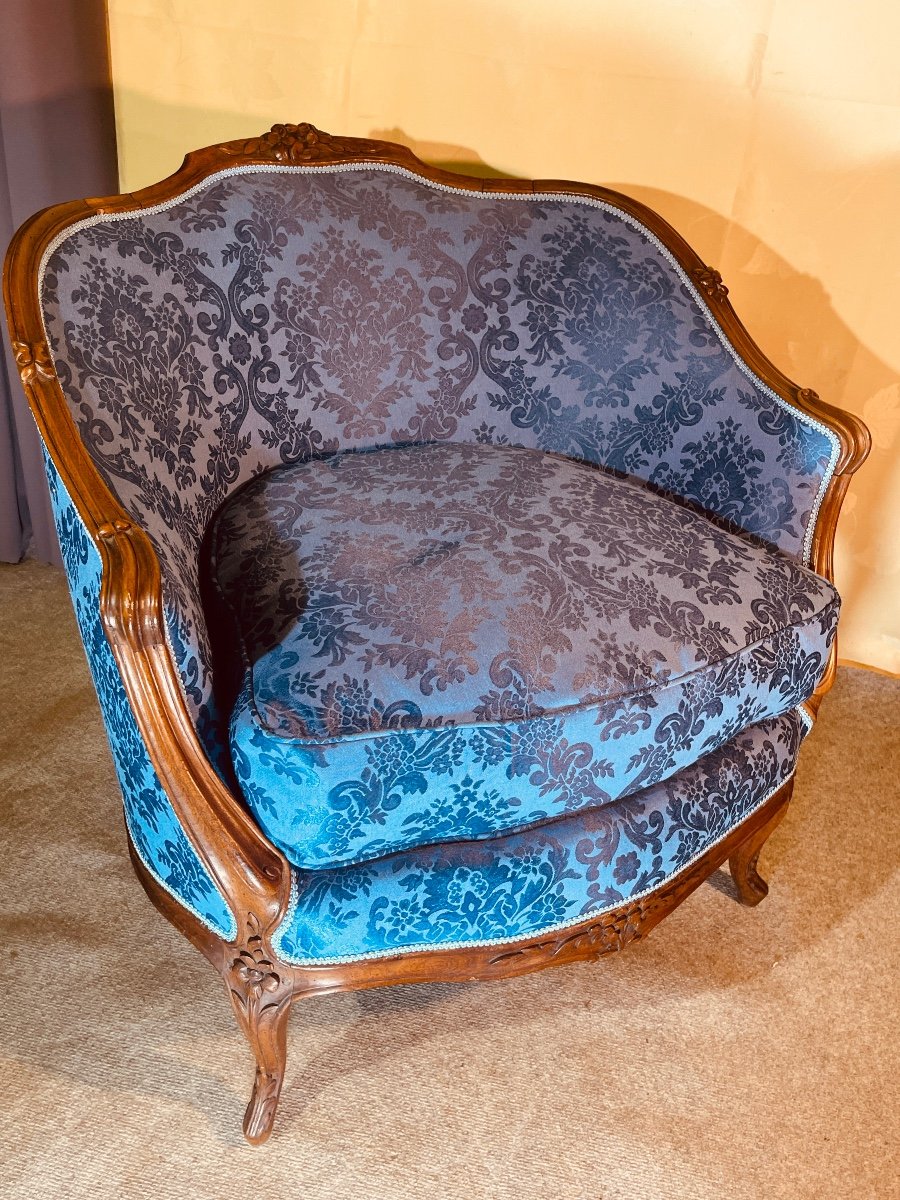 Louis XV Marquise With Cushion, 18th Century 