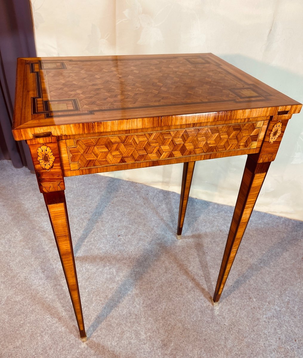 Louis 16 Coffee Table, 18th Century -photo-1