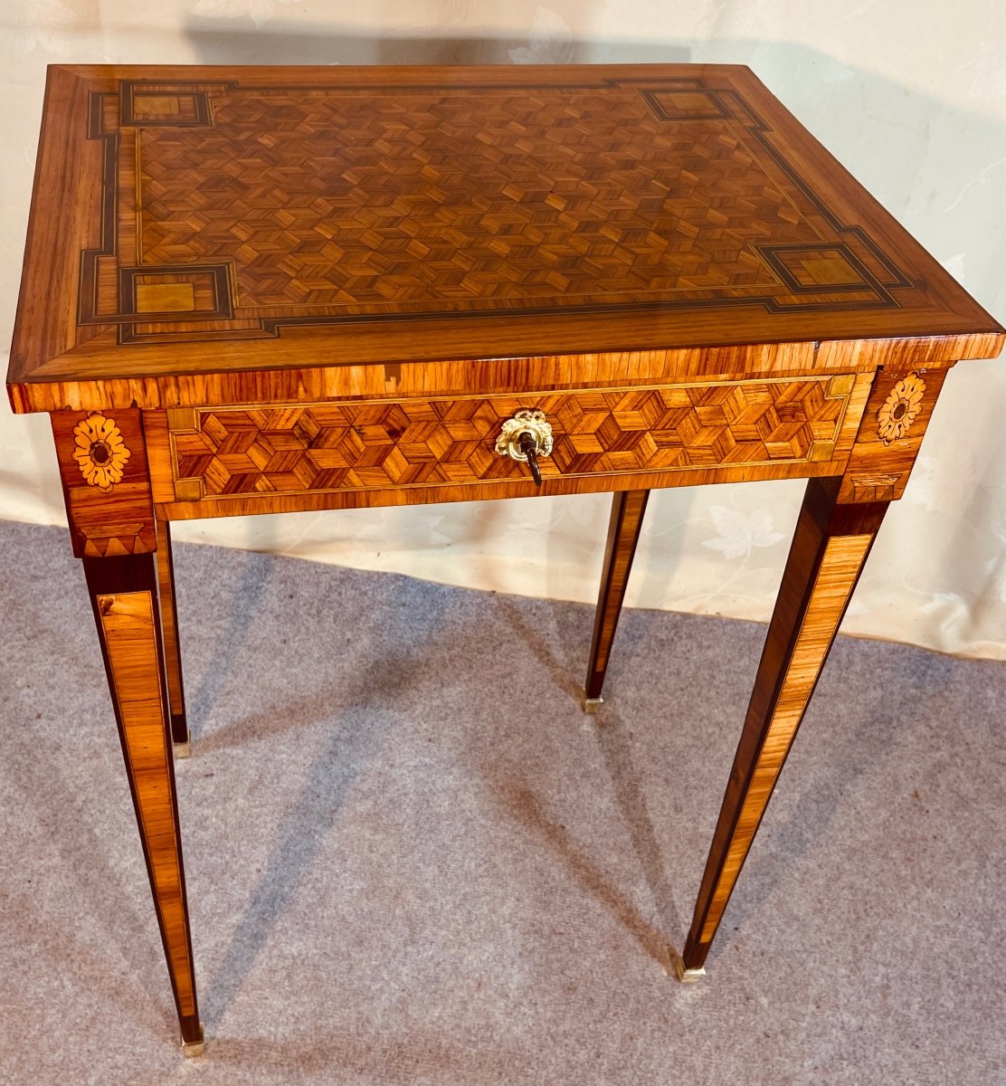 Louis 16 Coffee Table, 18th Century -photo-6