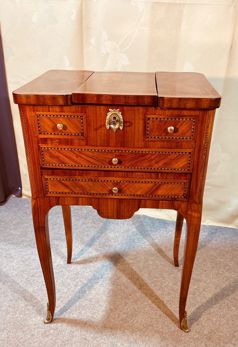 Dressing Table Writing Desk Transition Period, 18th Century -photo-2