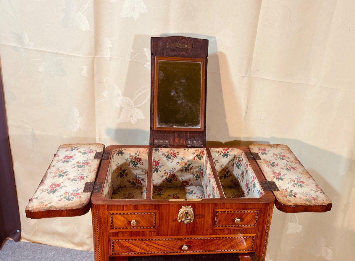 Dressing Table Writing Desk Transition Period, 18th Century -photo-3