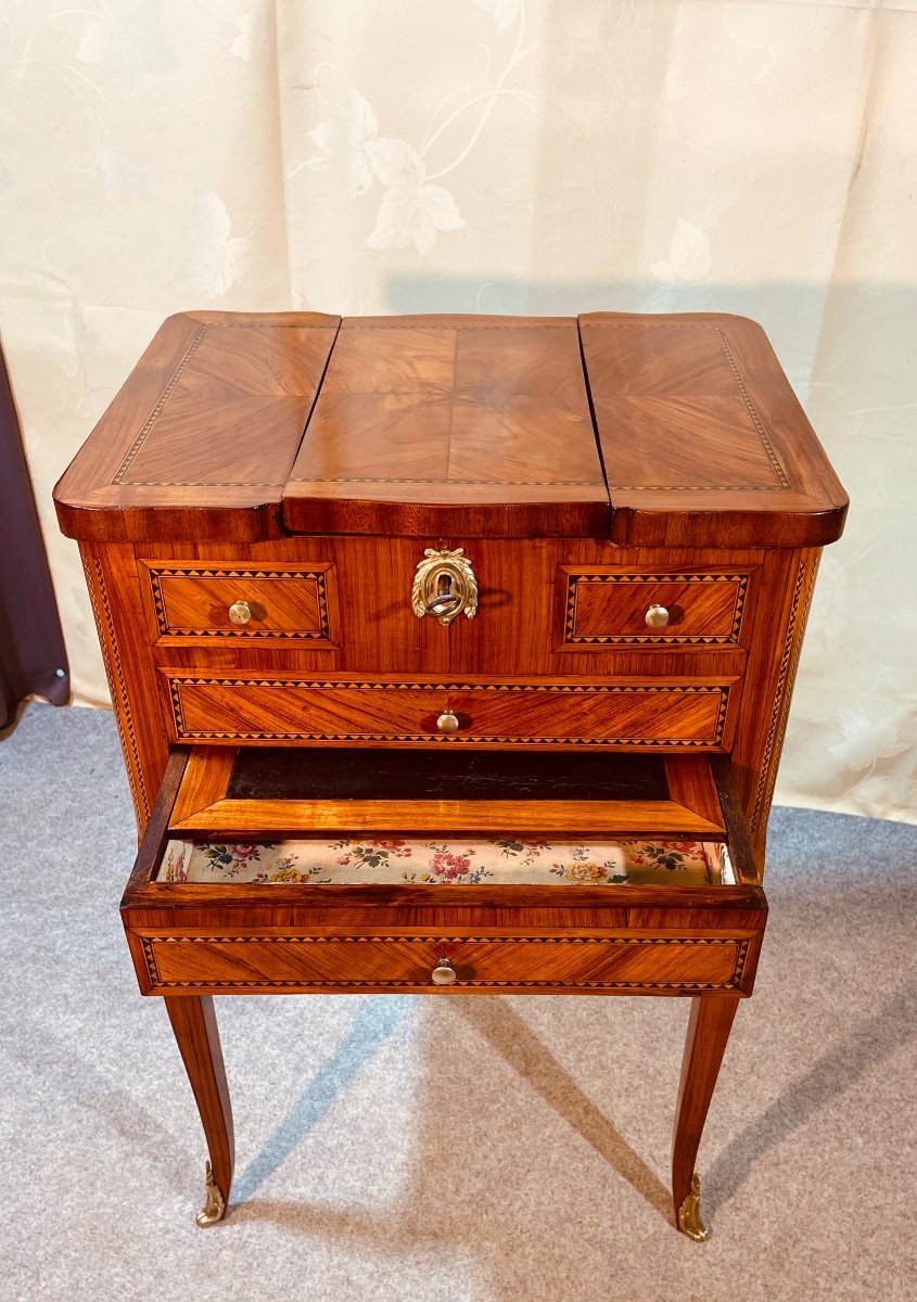 Dressing Table Writing Desk Transition Period, 18th Century -photo-1