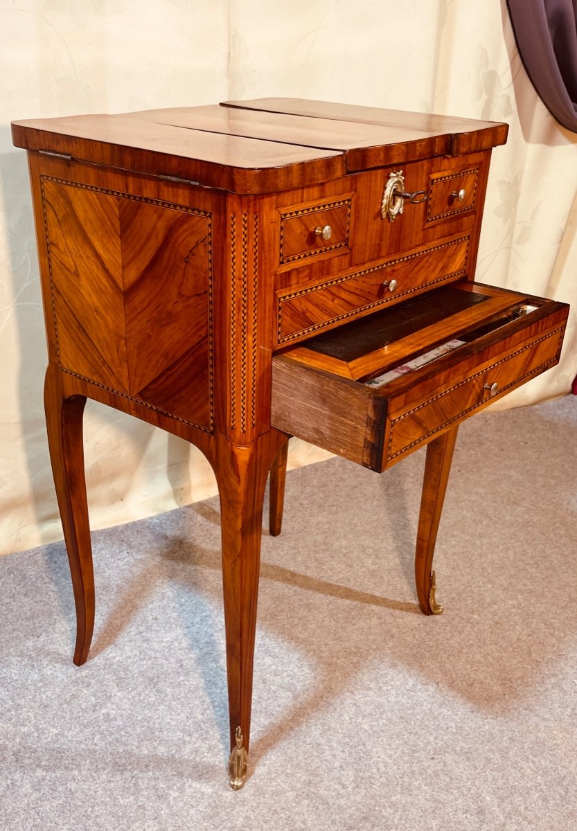 Dressing Table Writing Desk Transition Period, 18th Century -photo-3