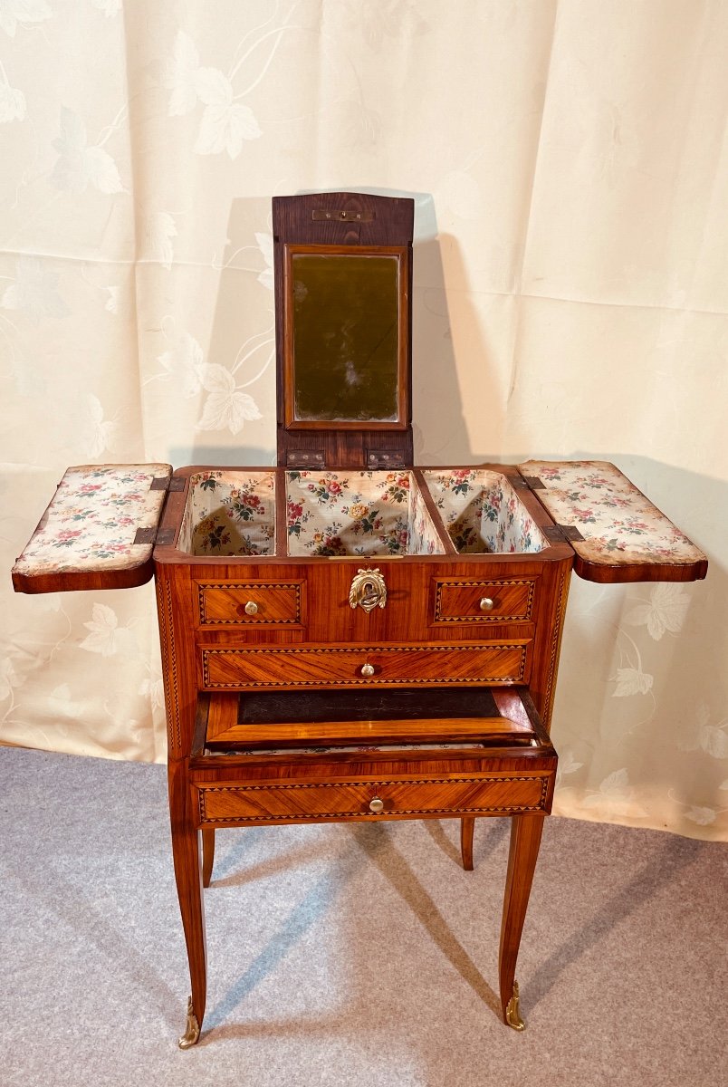 Dressing Table Writing Desk Transition Period, 18th Century -photo-5