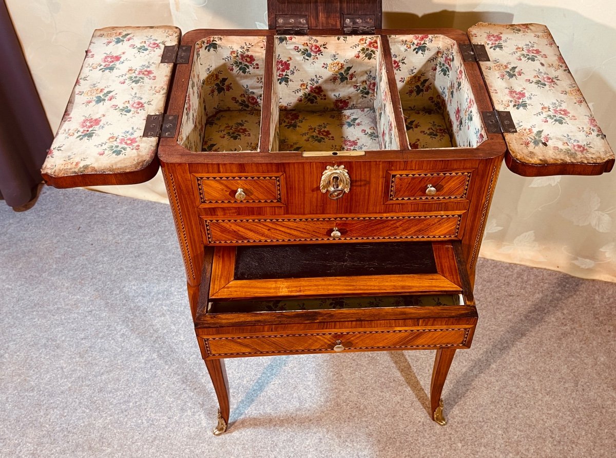 Dressing Table Writing Desk Transition Period, 18th Century -photo-6