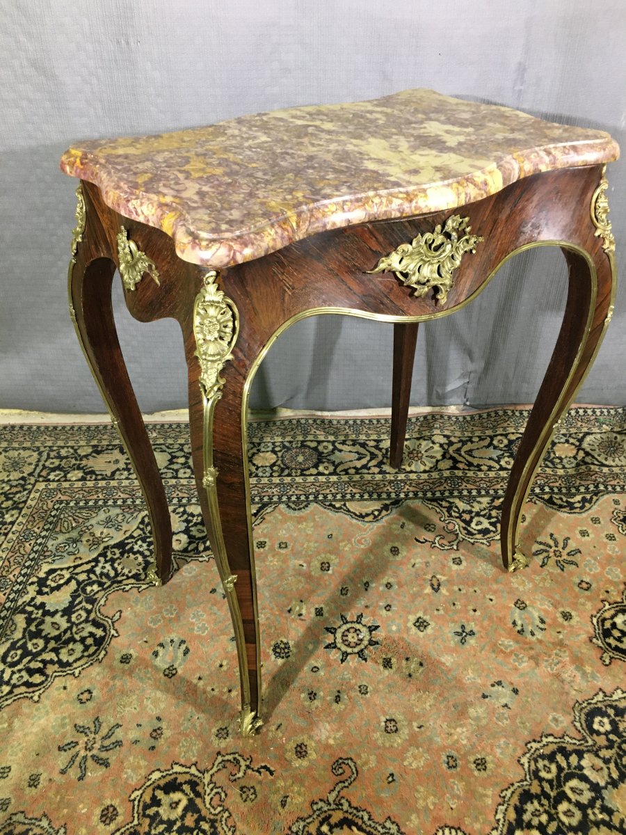 Napoleon III Period Living Room Table-photo-4