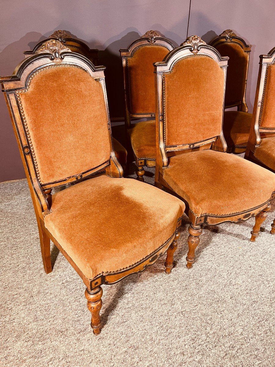 6 Louis Philippe Chairs-photo-2