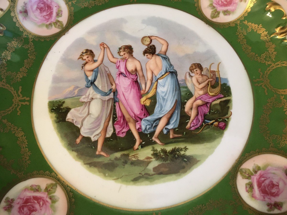 Pair Of Porcelain Plates-photo-4