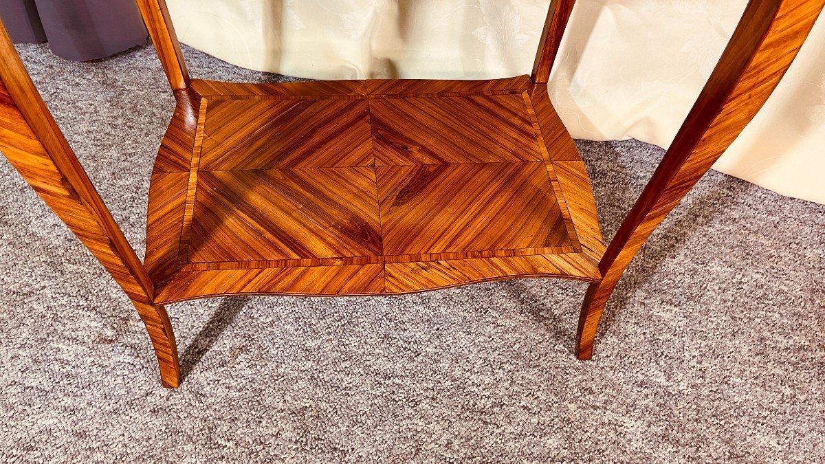 Worker Table In Marquetry, Epoque Nineteenth Century-photo-1