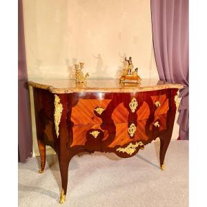 Exceptionnelle Commode B.V.R.B., Vers 1755-1765 , 18eme Siècle 