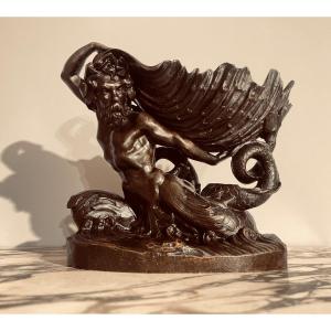 Mythological Bronze Sculpture, Early 19th Century 