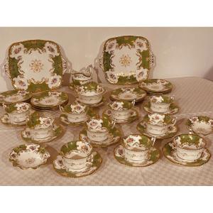 28-piece Porcelain Dessert Set + Coffee Set 