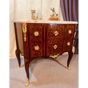 Chest Of Drawers Stamped J. Dautriche, 18th Century 