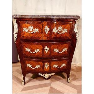 Commode Louis 15 Estampillée J. POPSEL , 18eme 