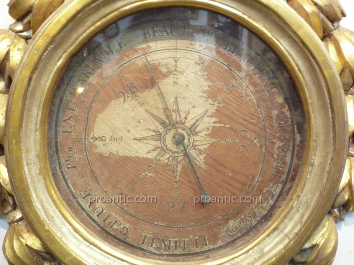 Napoleon III Period Barometer-photo-4