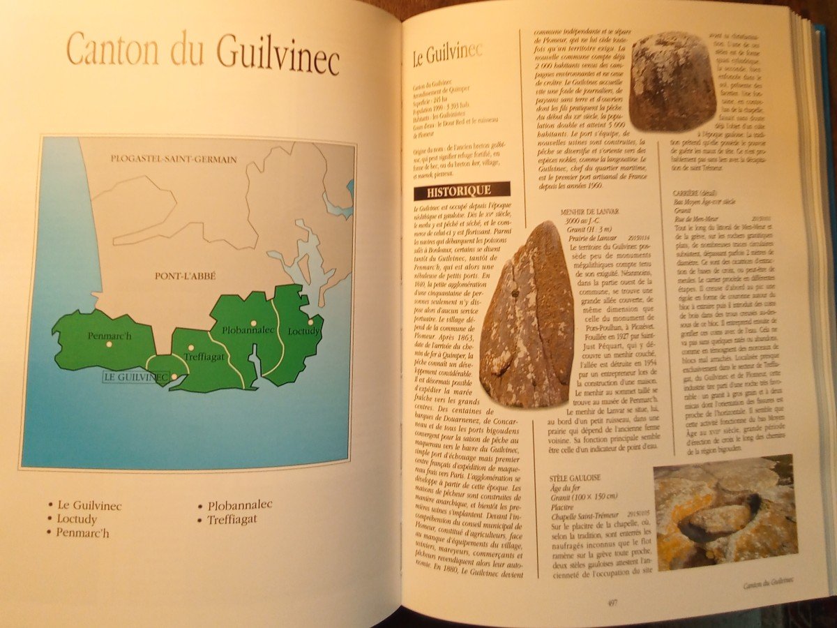 The Heritage Of The Communes Of Finistère, 2 Volumes. Flohic Editions 1998 Out Of Print -photo-4