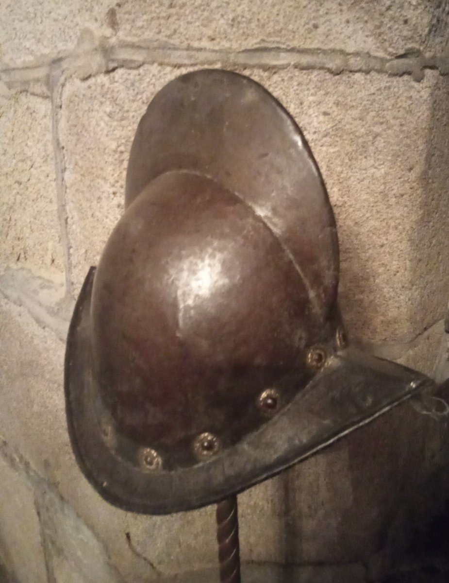 Casque '' Morion à Crète '' De Fantassin Sous La Renaissance . Epoque XVI ème-photo-4