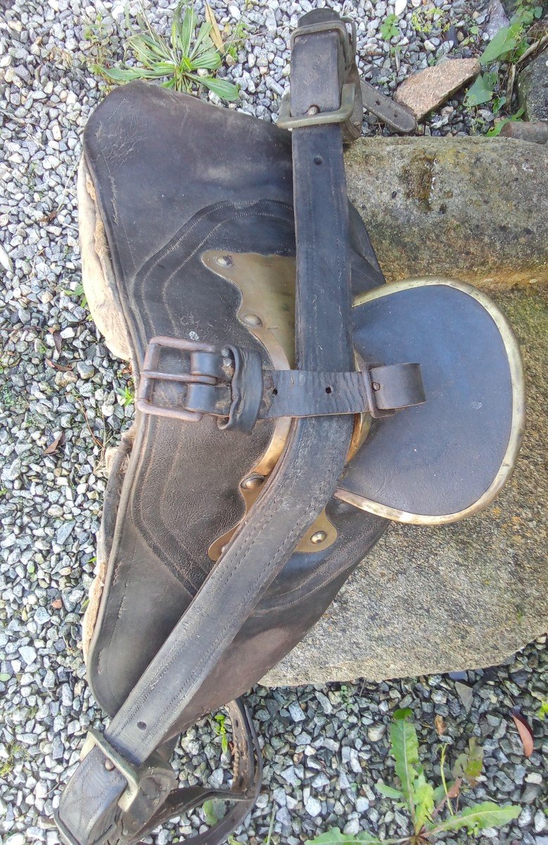 Usa Mounted Artillery Train Saddle Circa 1870 