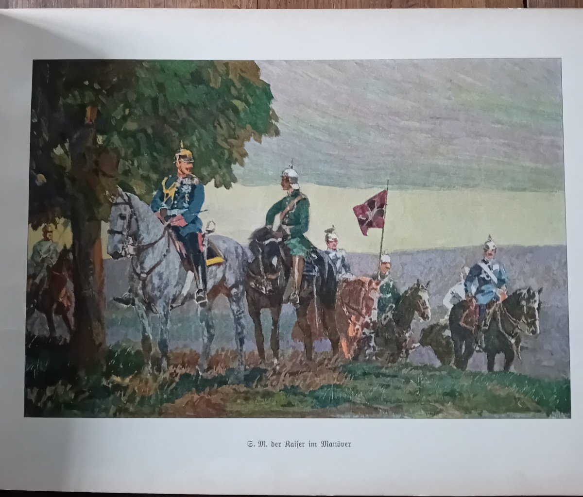 Prussian Army Book "deutschland In Waffen". Original Edition 1910-photo-2