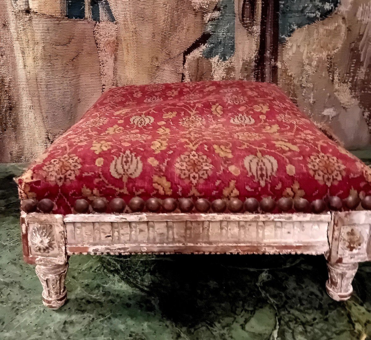 Louis XVI Period Footrest. 18th Century -photo-2