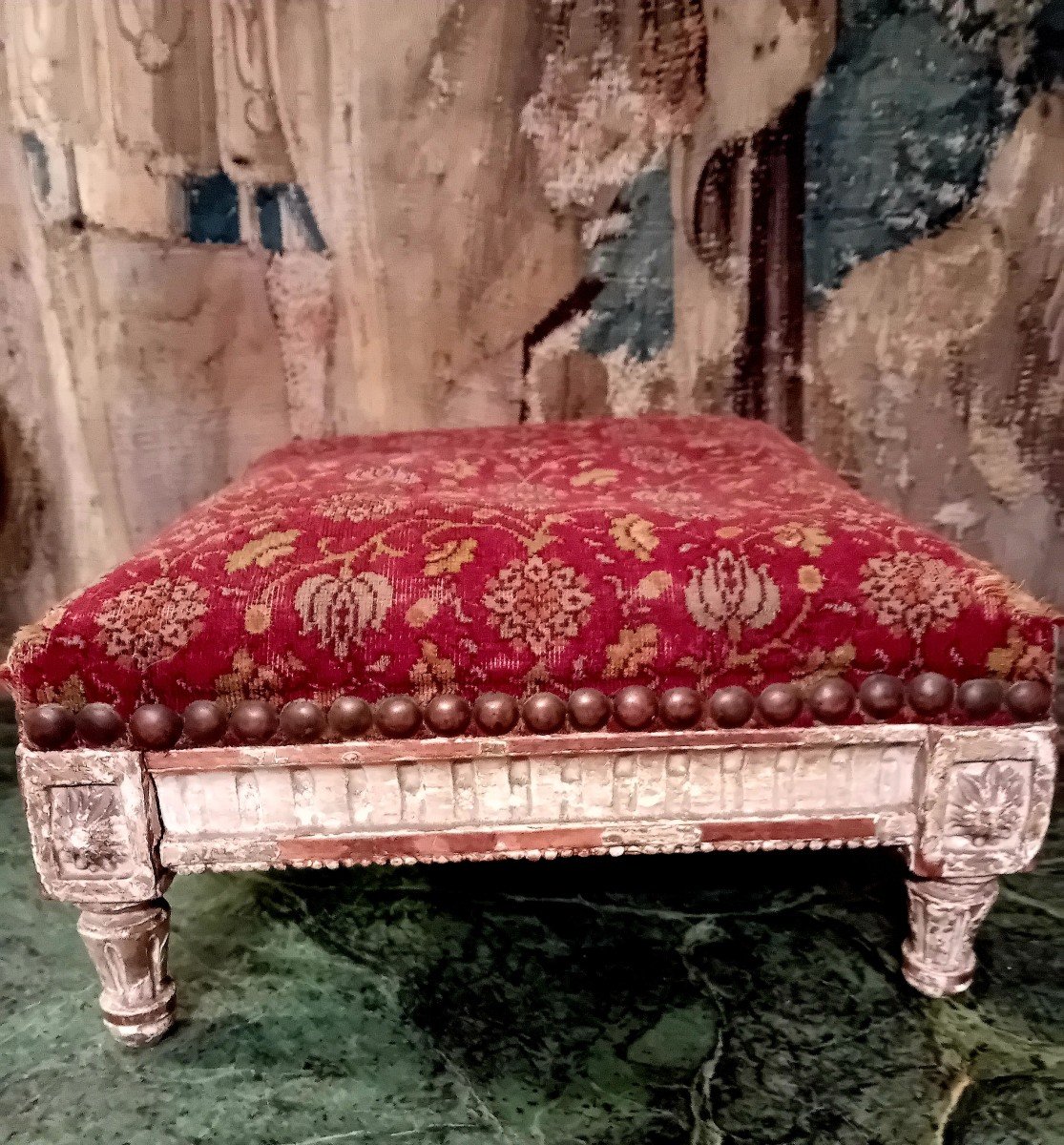 Louis XVI Period Footrest. 18th Century -photo-3