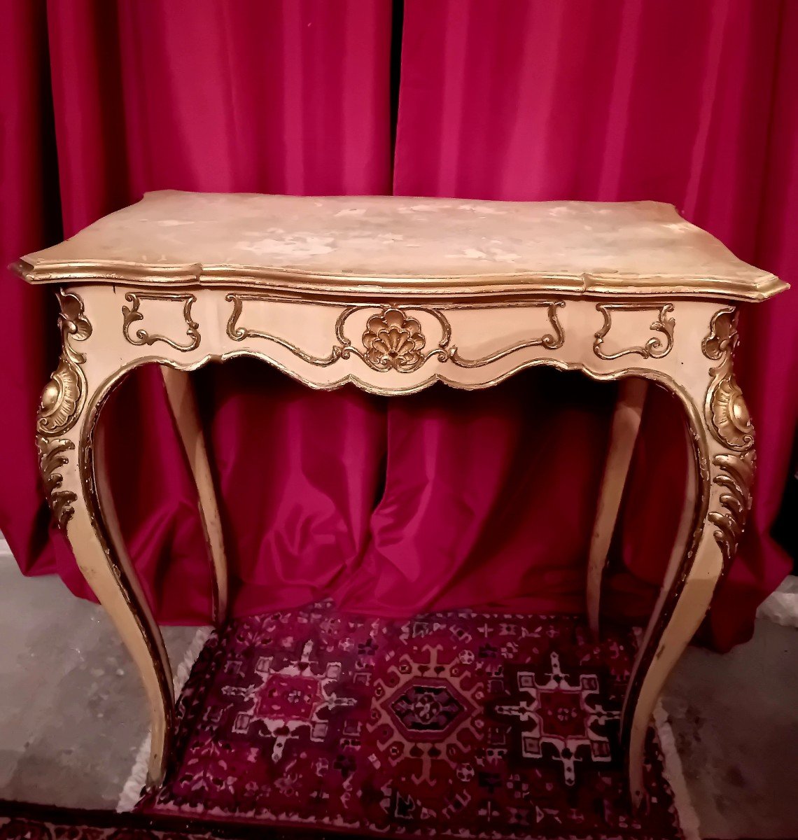 Louis XV Center Table. End Of 19th-early 20th Century-photo-4