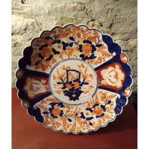 Polylobed Dish Imari Japan 19th