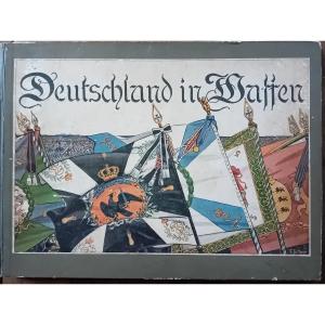 Prussian Army Book "deutschland In Waffen". Original Edition 1910