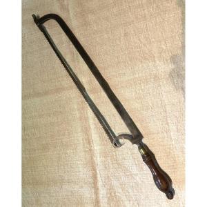 Hacksaw With Peugeot Blade - Gunsmith's Tool - Wrought Iron - Late 18th Century Early 19th Century 