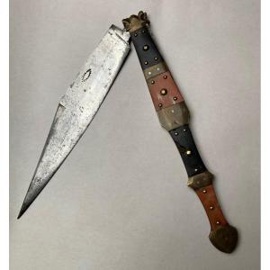 Navaja Folding Knife Brand Valero Jun Zaragoza, Thiers France 19th Century