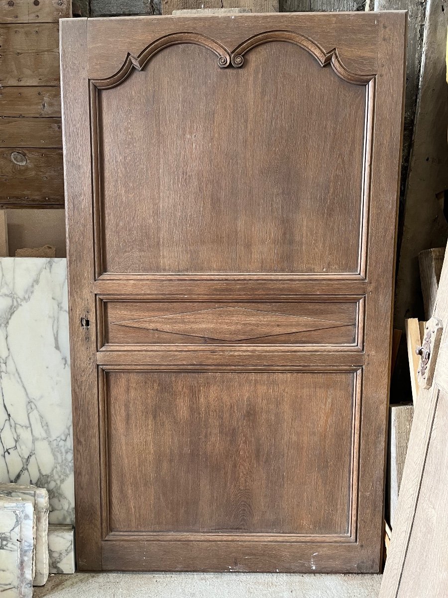 Louis XV Oak Door