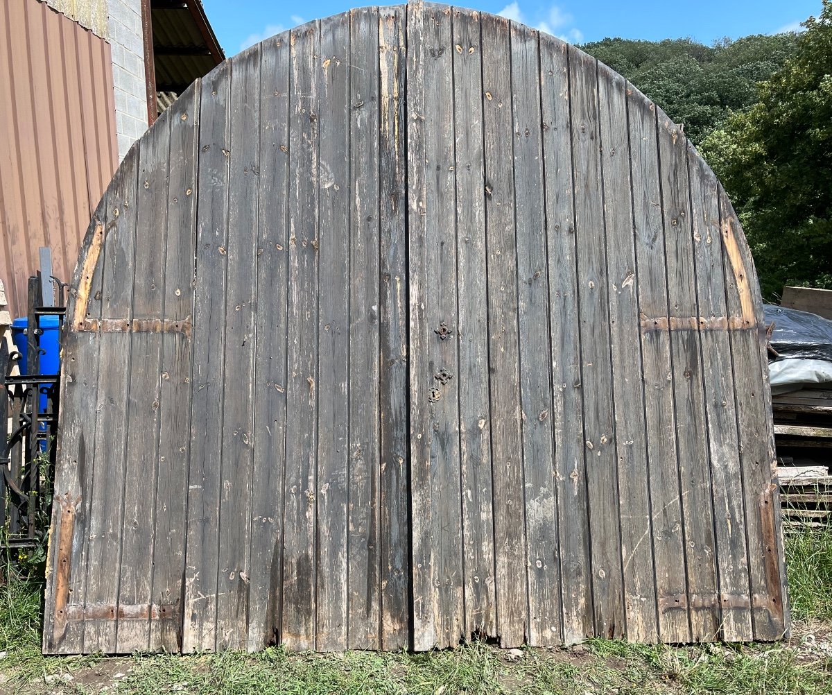 Arched Barn Door