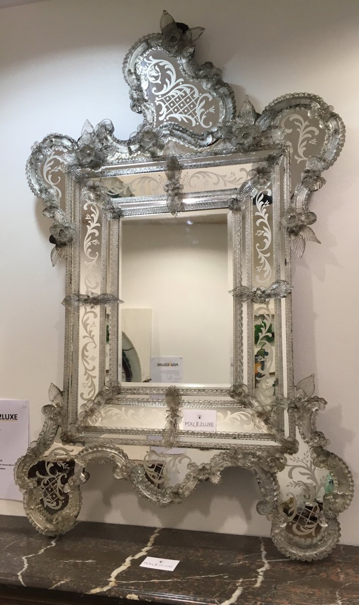  Antique Venetian Mirror