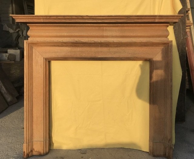 Victorian Style Wood Fireplace